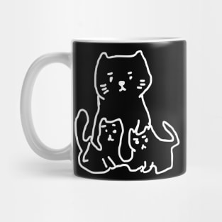 Doodle cat mom Mug